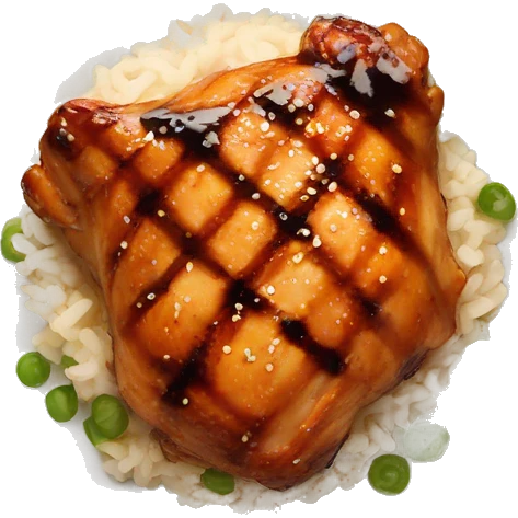 teriyaki chicken thighs emoji