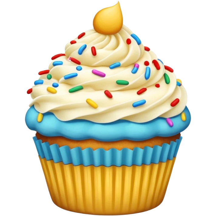 a cupcake emoji