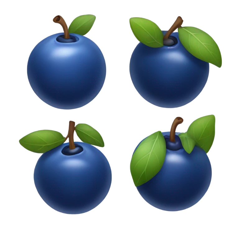 blueberry emoji