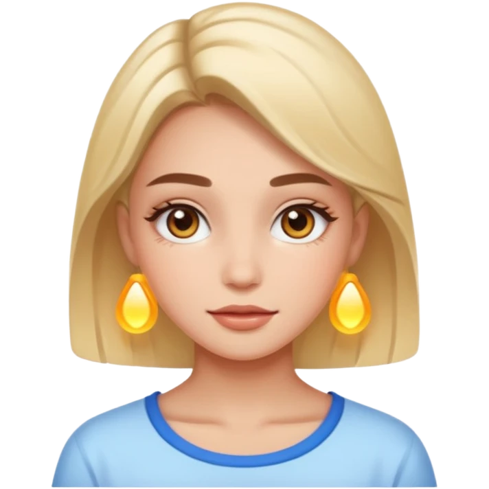 A clean girl  emoji