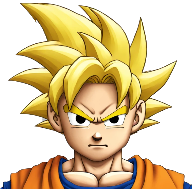 Dragon ball Z goku emoji