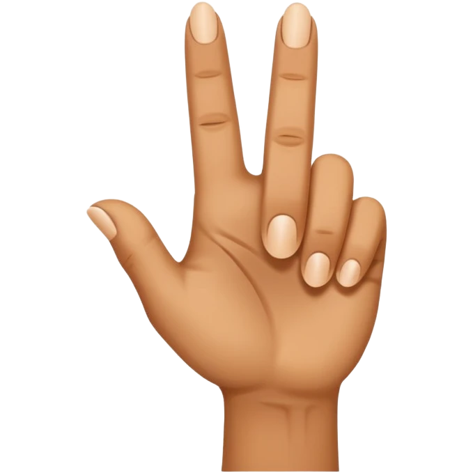 una de señalar emoji