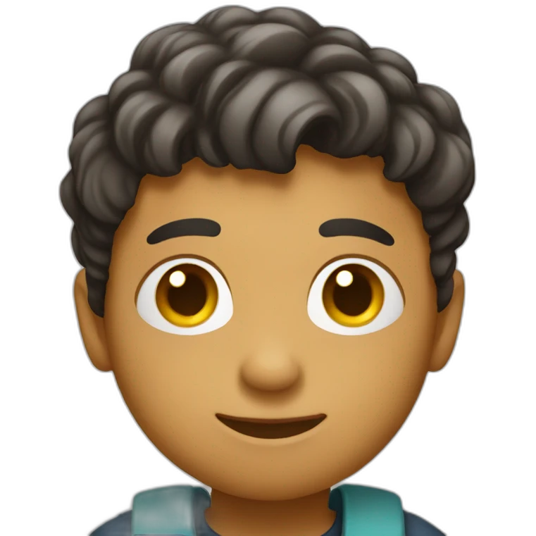 boy holding a book emoji