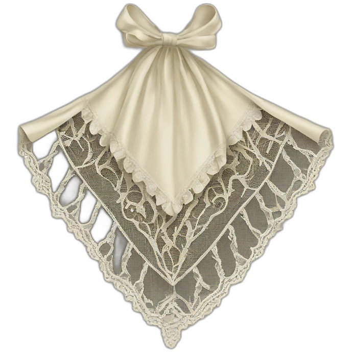 wavy lace jabot emoji