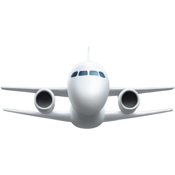 Airplane landing emoji