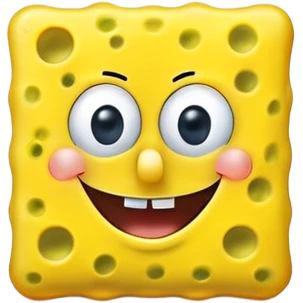 iconic SpongeBob SquarePants emoji