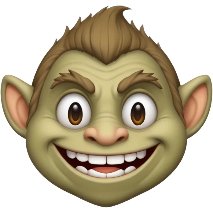 Troll face emoji