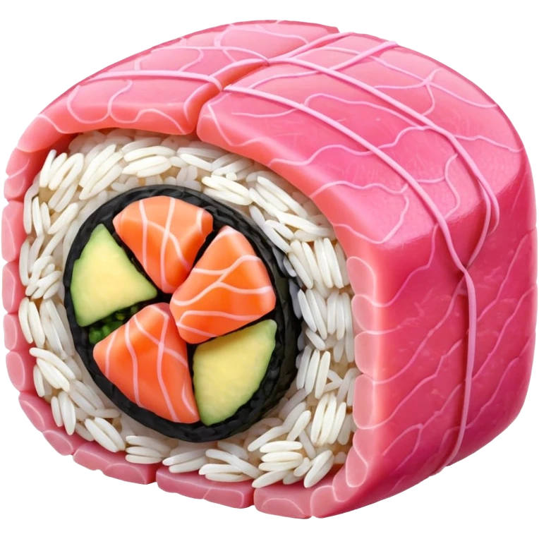 sushi rosa emoji