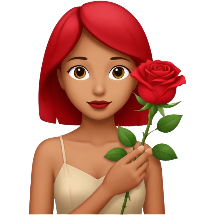 flower-holding person emoji