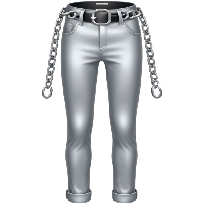Chain Belt on a pant  emoji