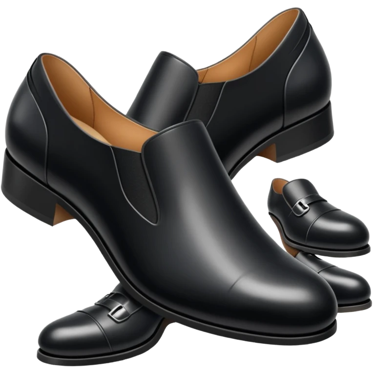 Black chelsea shoe emoji emoji
