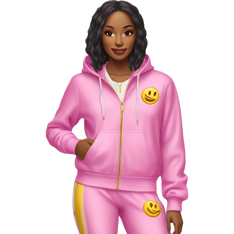Juicy couture tracksuit emoji