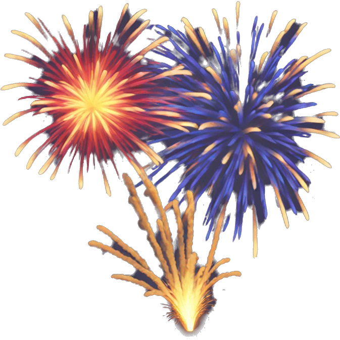 Fireworks emoji