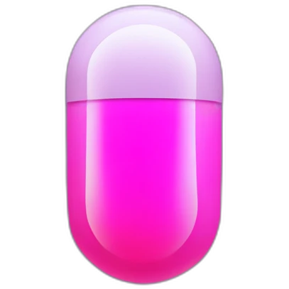 rounded capsule fluo emoji