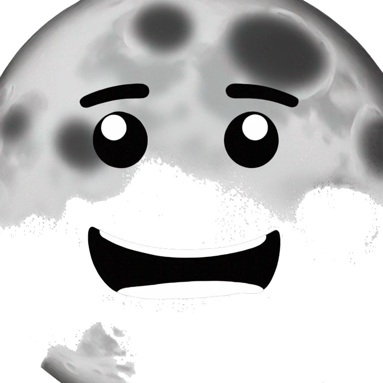 Moon emoji