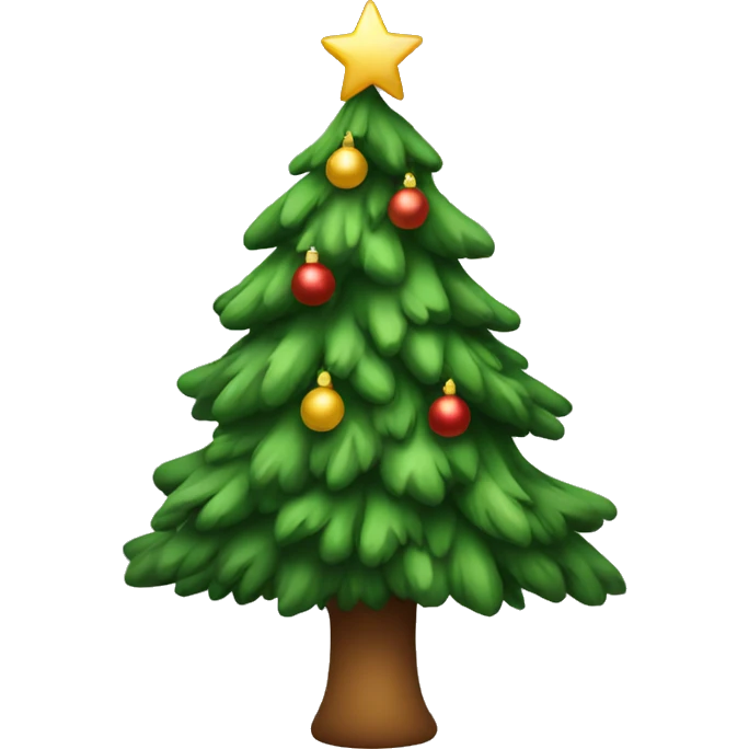Christmas tree emoji