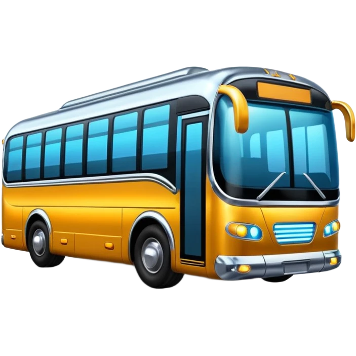 futuristic bus emoji