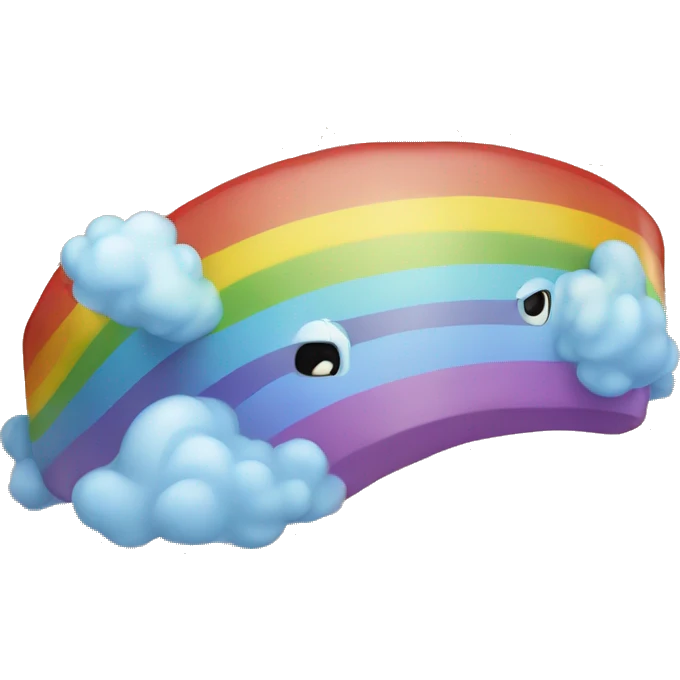 rainbow geart emoji