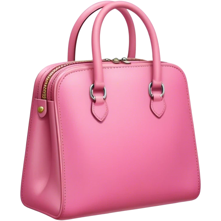 Pink bag emoji