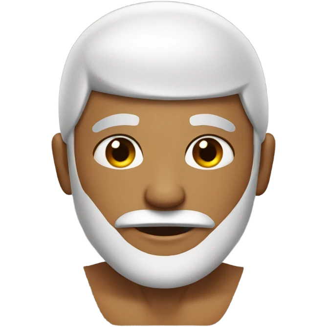 Man with bikini emoji