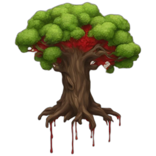 Tree of blood of the two brothers emoji