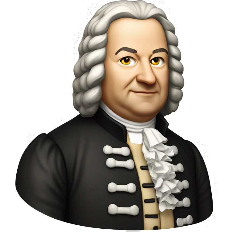 artificial Johann Sebastian Bach emoji
