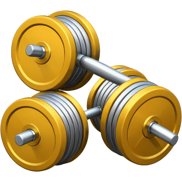 Peso de academia emoji