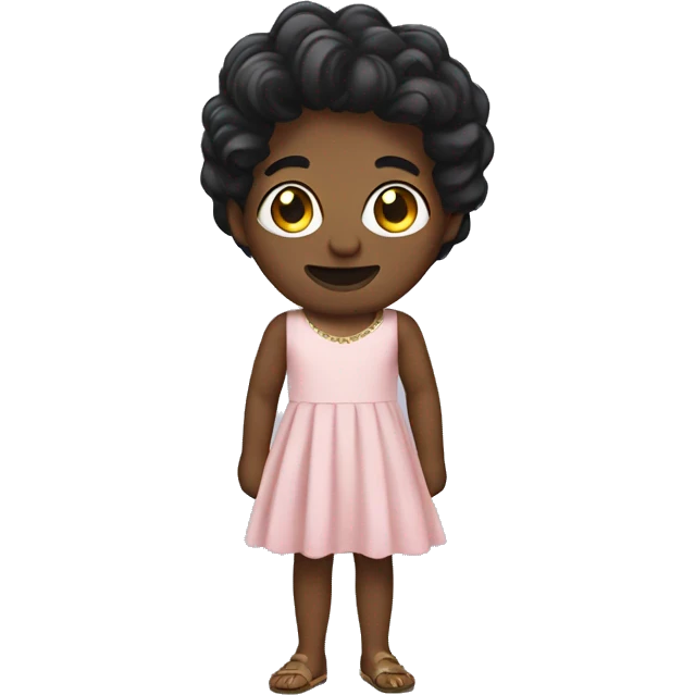 david in a dress emoji