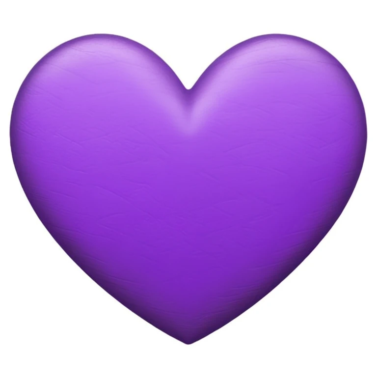 purple heart with a striped pattern emoji