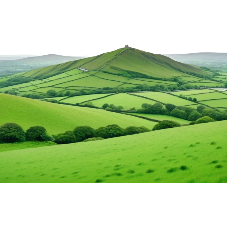 Cinematic realistic landscape of Ireland emoji