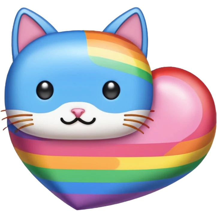 heart nyan cat emoji