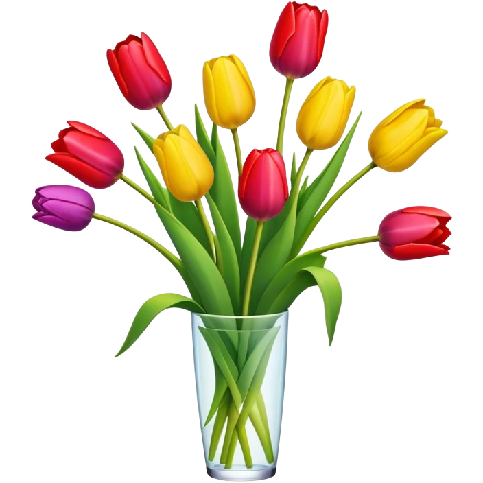 Tulips emoji