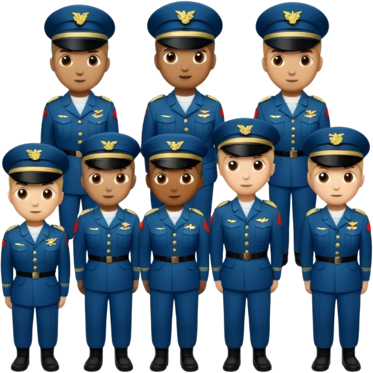 Asker rütbeleri emoji