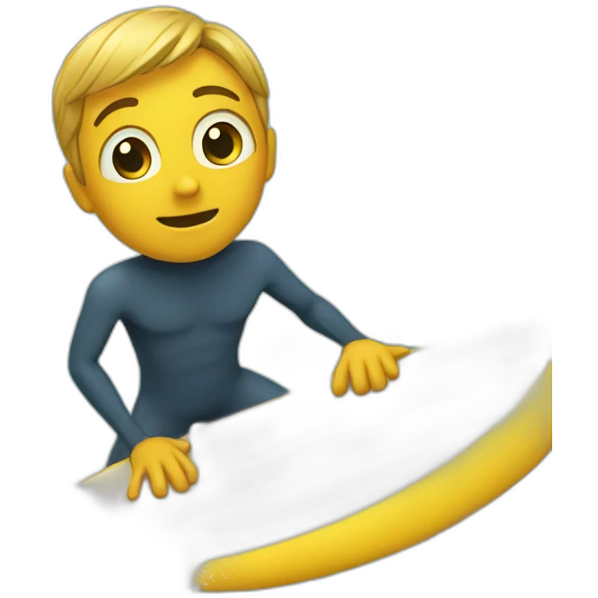 Chat qui surf emoji