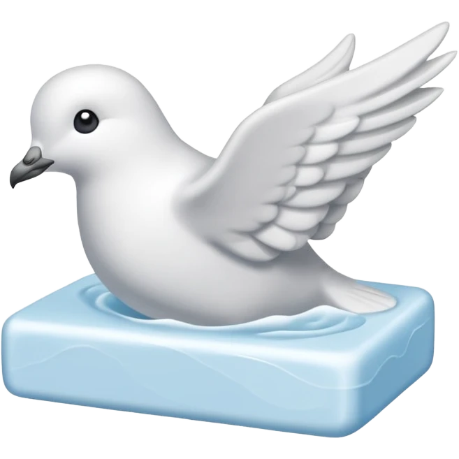 Dove white soap emoji