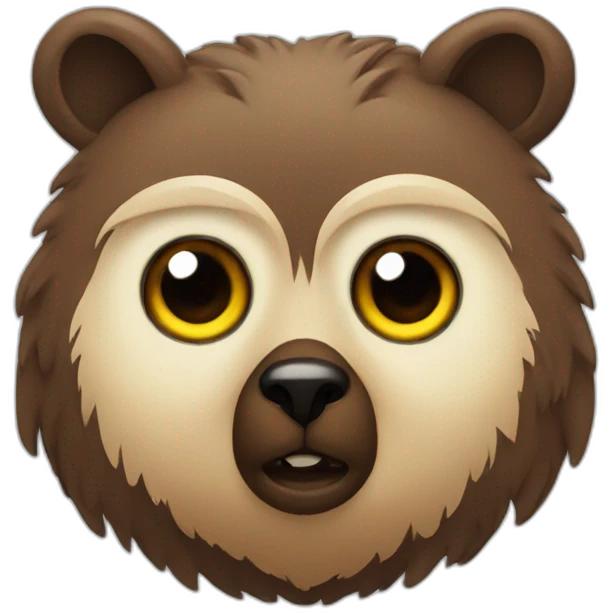 owl bear emoji