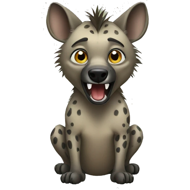 hyena emoji