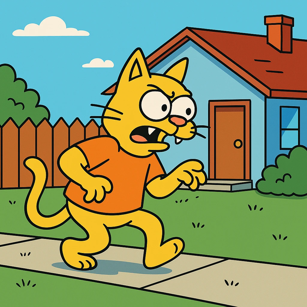 Sneak back – to return quietly and secretly.
The cat sneaked back into the house after being outside all night. emoji