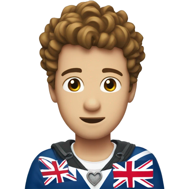 United Kingdom heart emoji