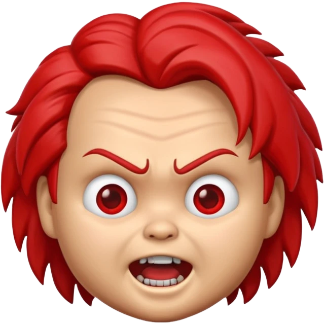 Un emojin de chuky emoji