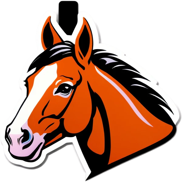 Horse ears forward emoji