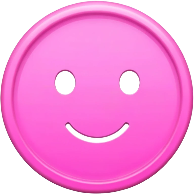 Disc pink  emoji