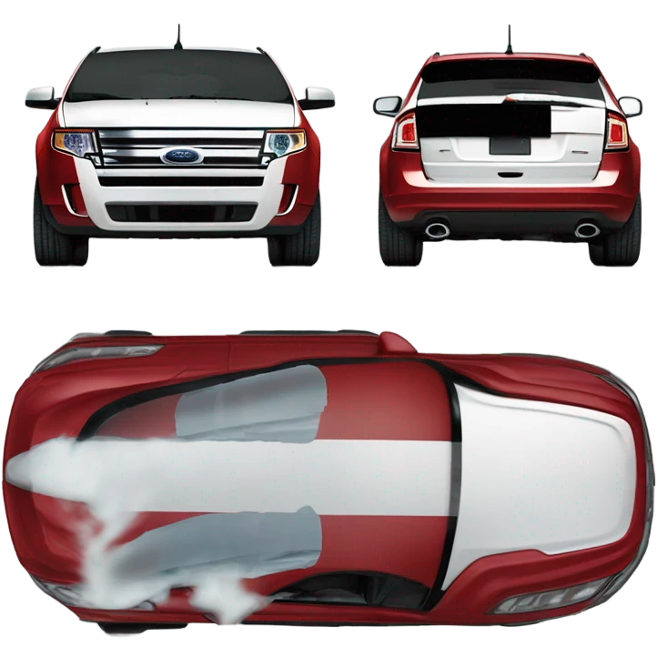 Ford edge red 2010 emoji