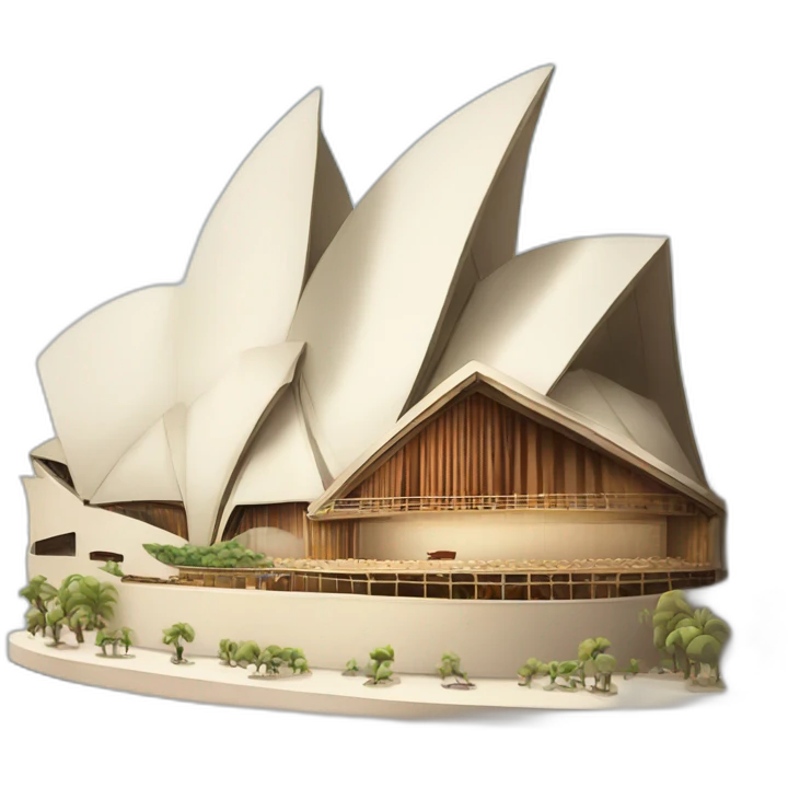 Opera house emoji