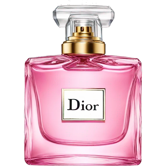 dior perfume pink emoji