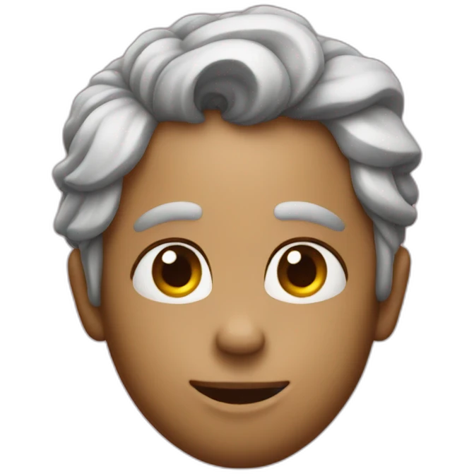 Real heart of a human emoji