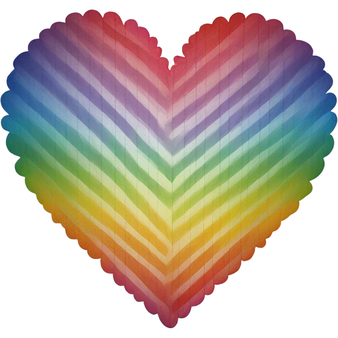 rainbow heart emoji