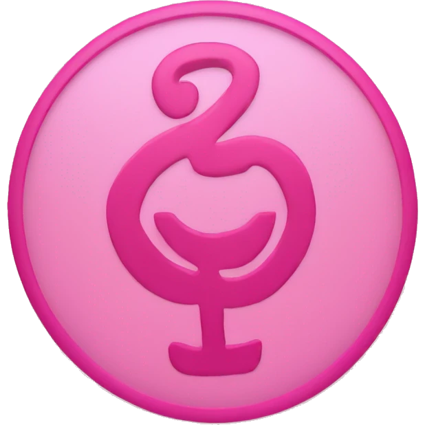 Pink Lululemon logo emoji