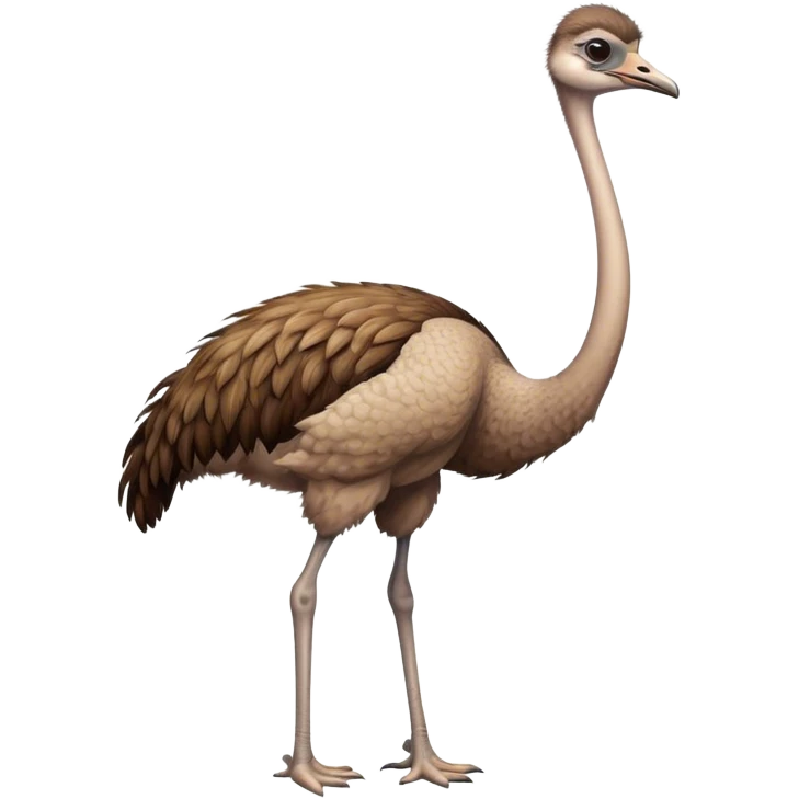 Ostrich emoji