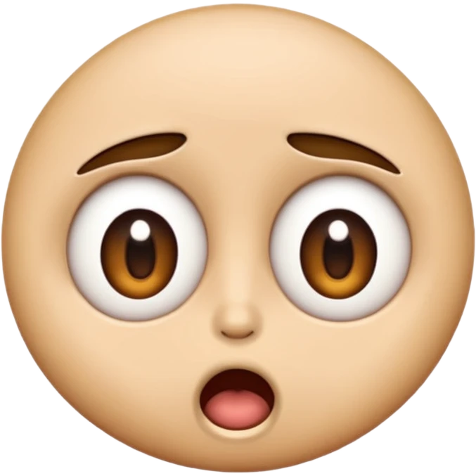 mind blown wide eyes and open mouth classic emoji style emoji